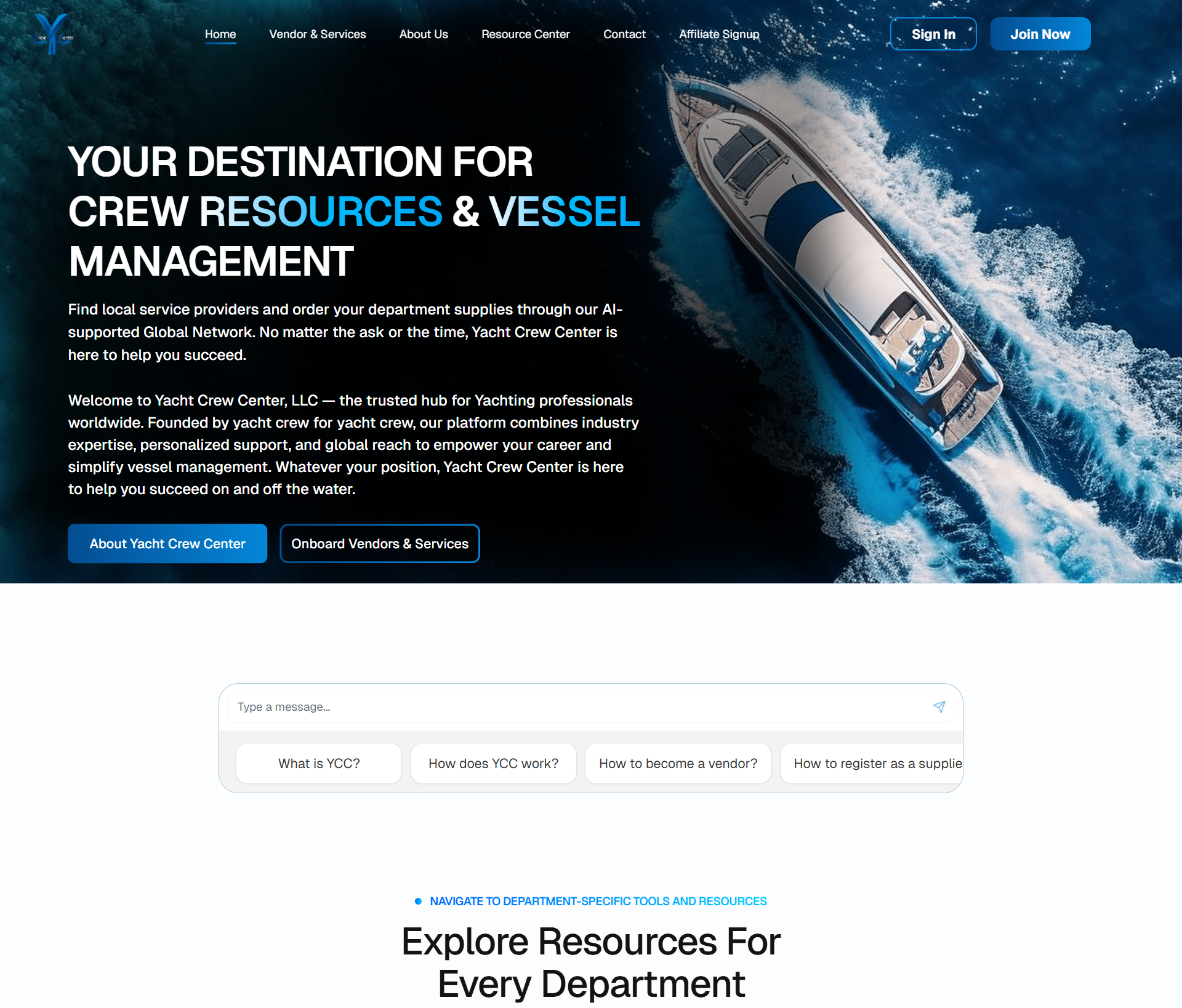 Yacht Crew Center